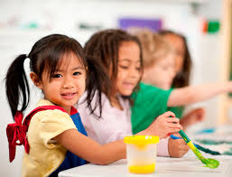Kids in class